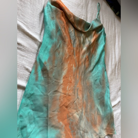 Multicolor Slip Dress - Picture 5 of 5